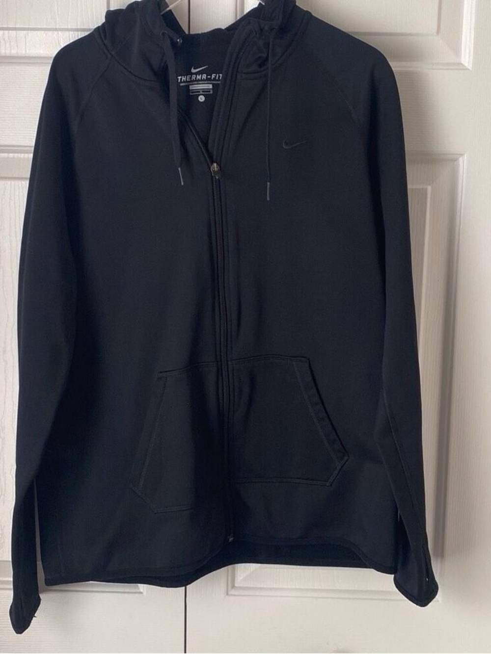 Nike Black Therma-FIT Full Zip Hoodie Jacket